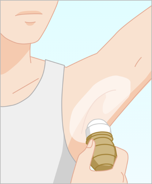 塗る時は広範囲に