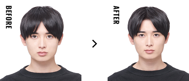 想簡單打造露額瀏海造型！ before after